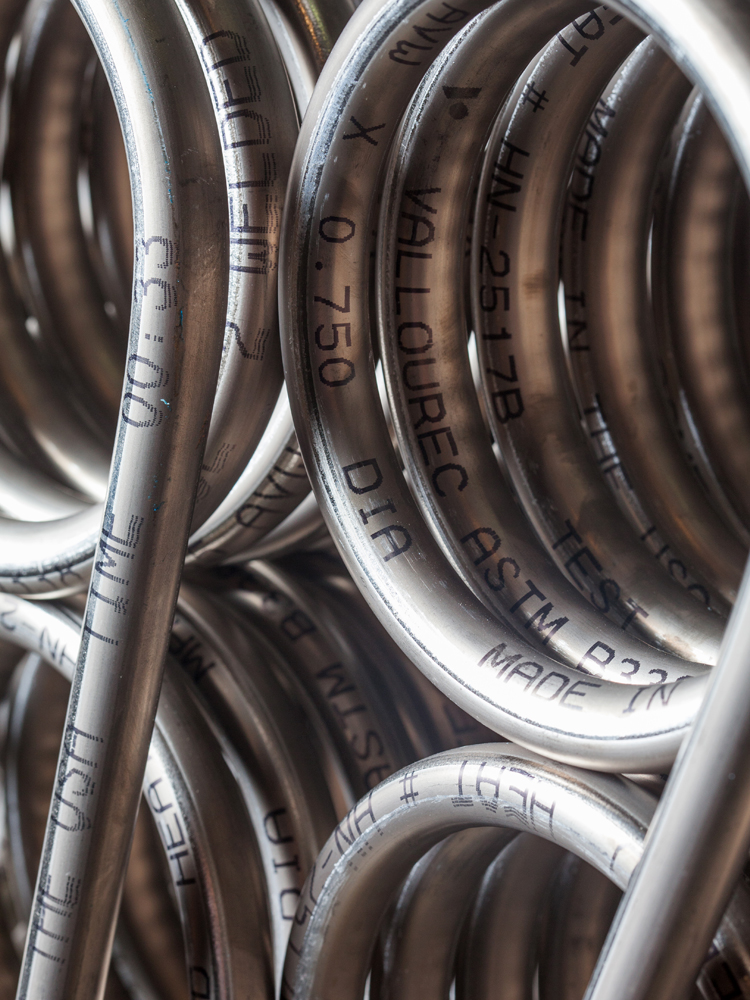 Titanium Tube-In-Shell Heat Exchanger (Barrel Only)