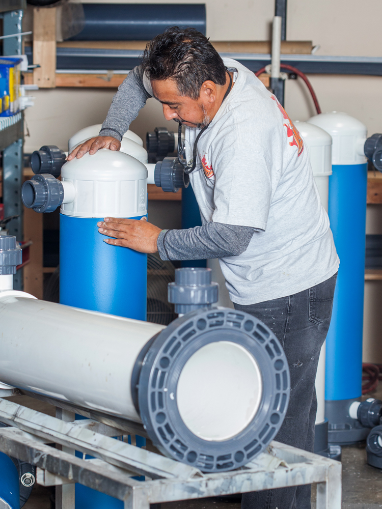 Titanium Tube Sheet Heat Exchanger (Barrel Only)