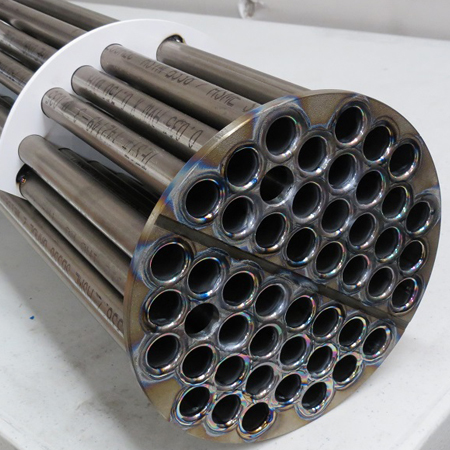 Titanium Tube Sheet Heat Exchanger (Barrel Only)